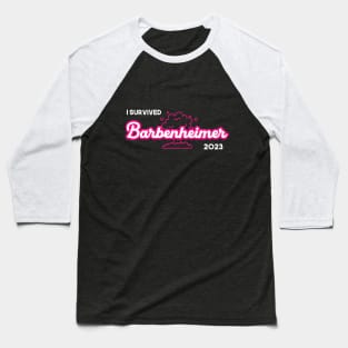 I survived barbenheimer 2023 Baseball T-Shirt